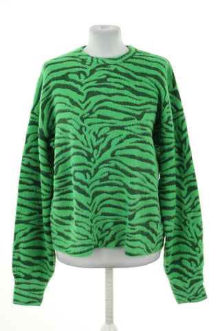 Sweter zielony wzorek