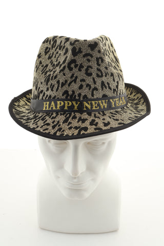 Kapelusz złoty wzorek