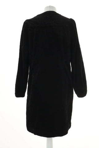 Sukienka czarna sztruksowa