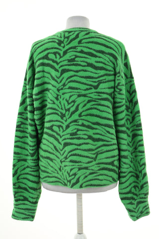 Sweter zielony wzorek