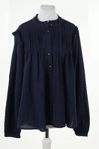 Navy blue blouse
