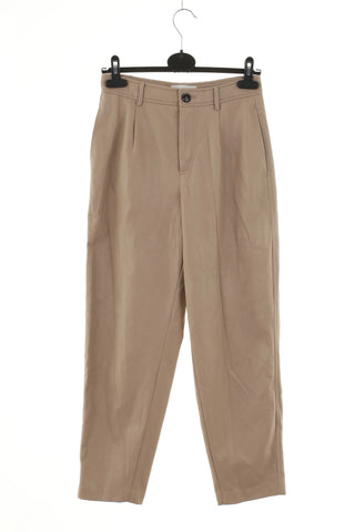 Spodnie beżowe eko skóra