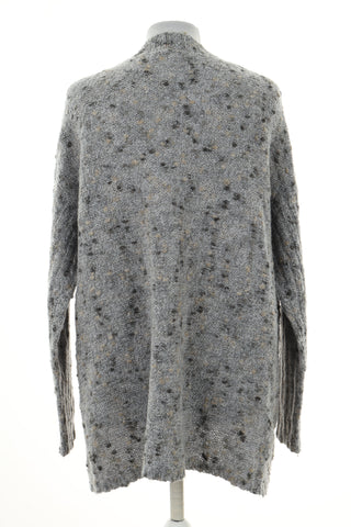 Sweter szary wzorek