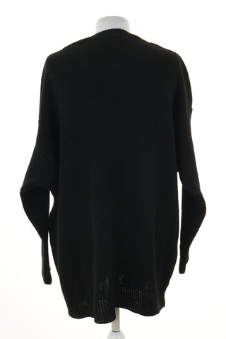 Sweter świąteczny czarny