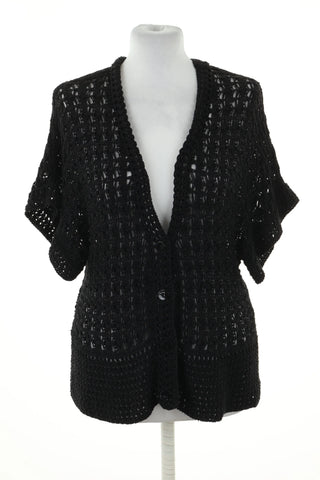 Black sweater vest