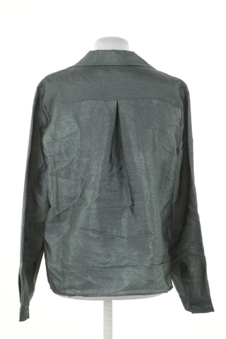Green blouse