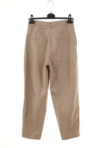 Spodnie beżowe eko skóra