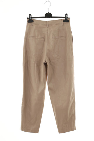 Spodnie beżowe eko skóra