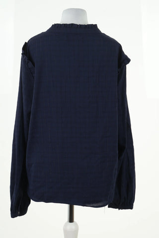 Navy blue blouse