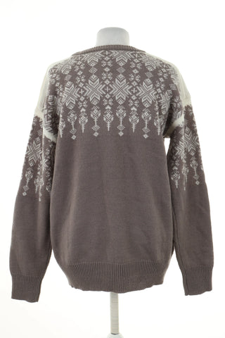 Sweter świąteczny beżowy