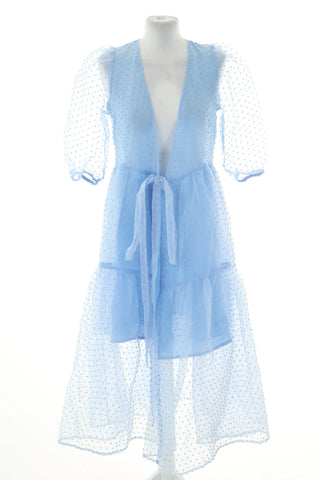 Blaues Kleid