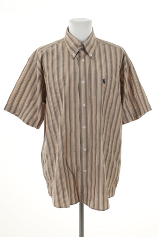 Koszula beżowa paski