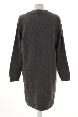 Sukienka szara wzorek