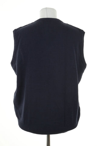 Kamizelka sweterkowa granatowa