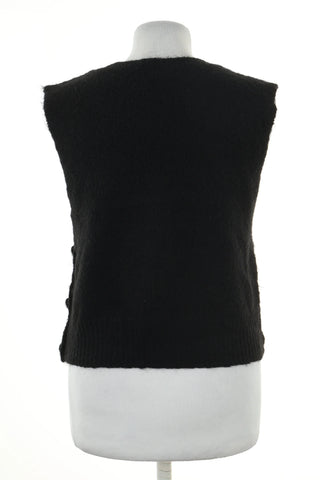 Kamizelka sweterkowa czarna