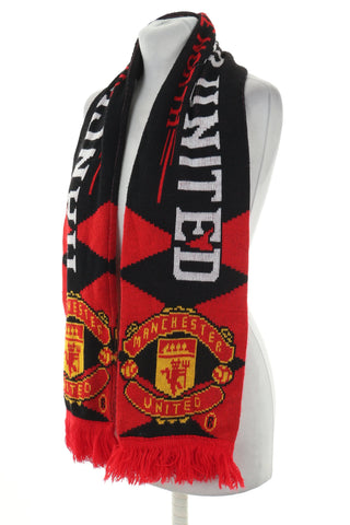 Szalik czerwony wzorek