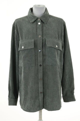 Koszula zielona sztruksowa