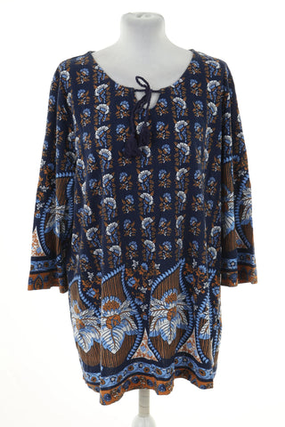 Bluzka granatowa wzorek