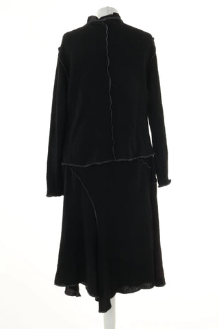 Komplet czarny wzorek