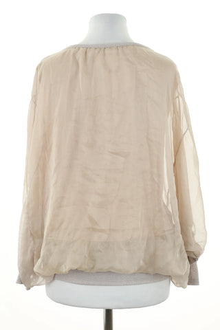 Beige blouse