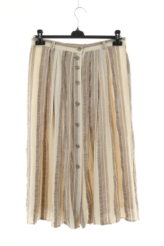 Spódnica beżowa paski