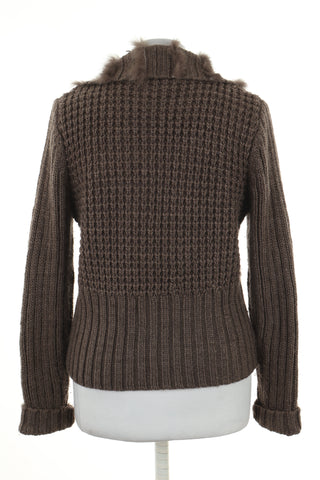 Sweter brązowy