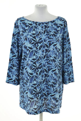 Bluzka niebieska wzorek