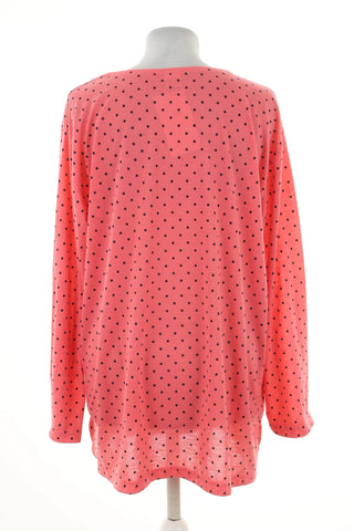 Bluzka różowa kropki