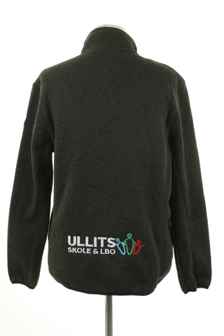 Green fleece jacket