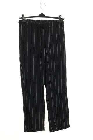 Black striped pants