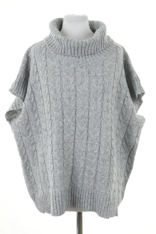 Kamizelka sweterkowa szara