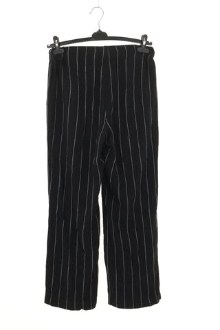 Black striped pants