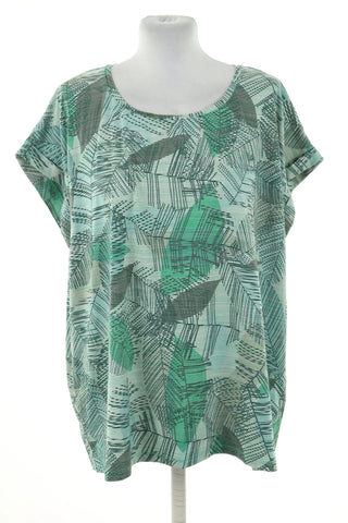 Bluzka zielona wzorek