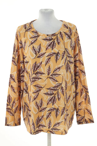 Bluzka żółta liście