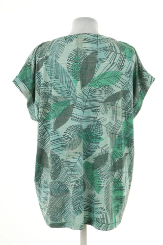 Bluzka zielona wzorek