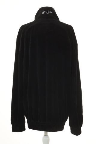 Bluza czarna welurowa