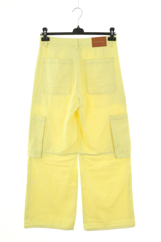 Yellow jeans pants