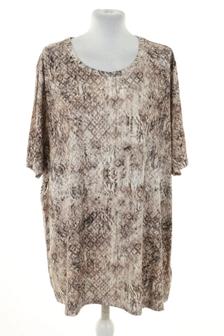 Bluzka beżowa wzorek