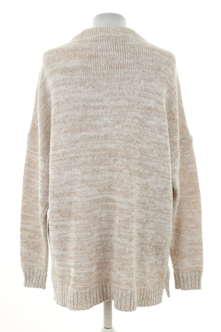 Sweter beżowy błyszczący