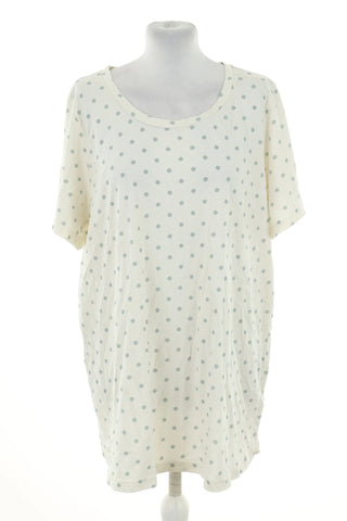Koszulka kremowa kropki