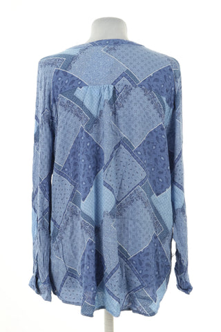 Bluzka niebieska wzorek