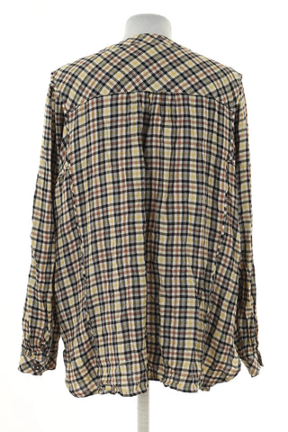 Bluzka żółta kratka