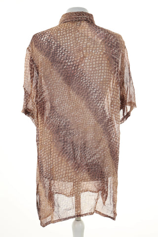 Bluzka beżowa wzorek