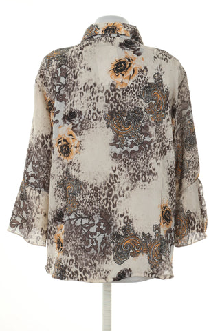 Bluzka beżowa wzorek