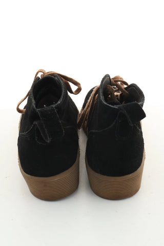 Buty czarne zamszowe