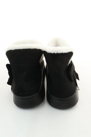 Čierne členkové topánky