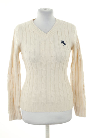 Sweter kremowy