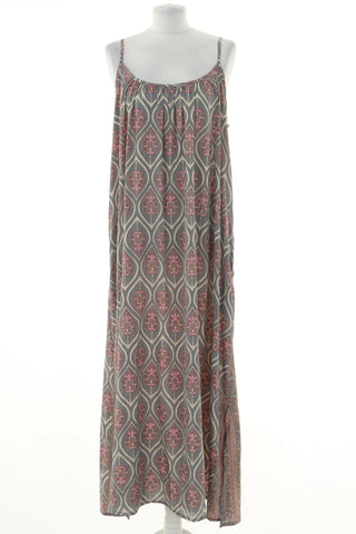 Gray dress with pattern