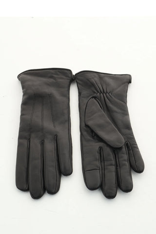 Rękawiczki czarne skóra