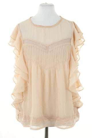 Beige blouse